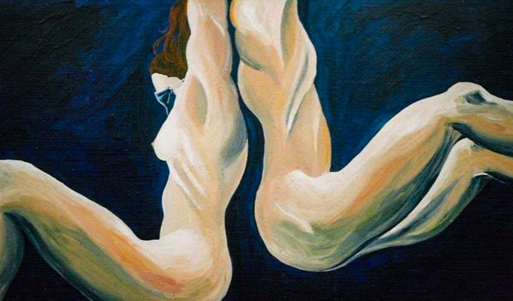 Painting by Anthony J Hughes