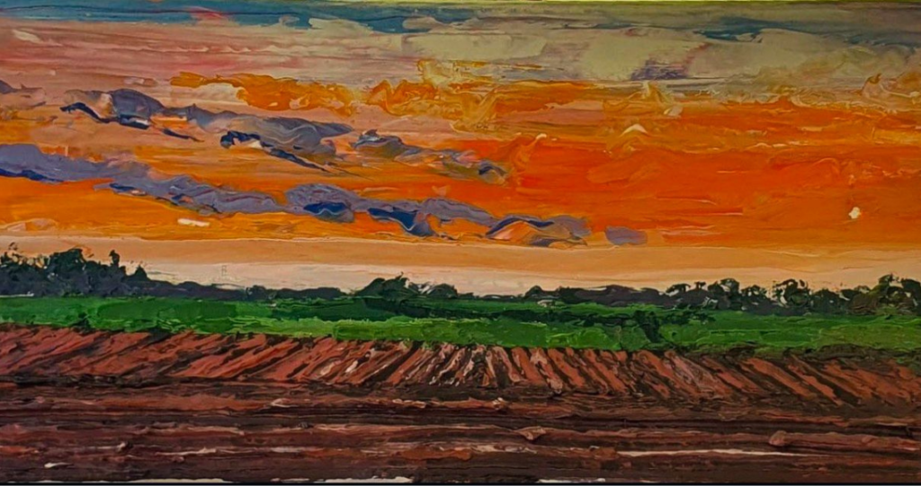 Landscape Painting by Anthony J Hughes