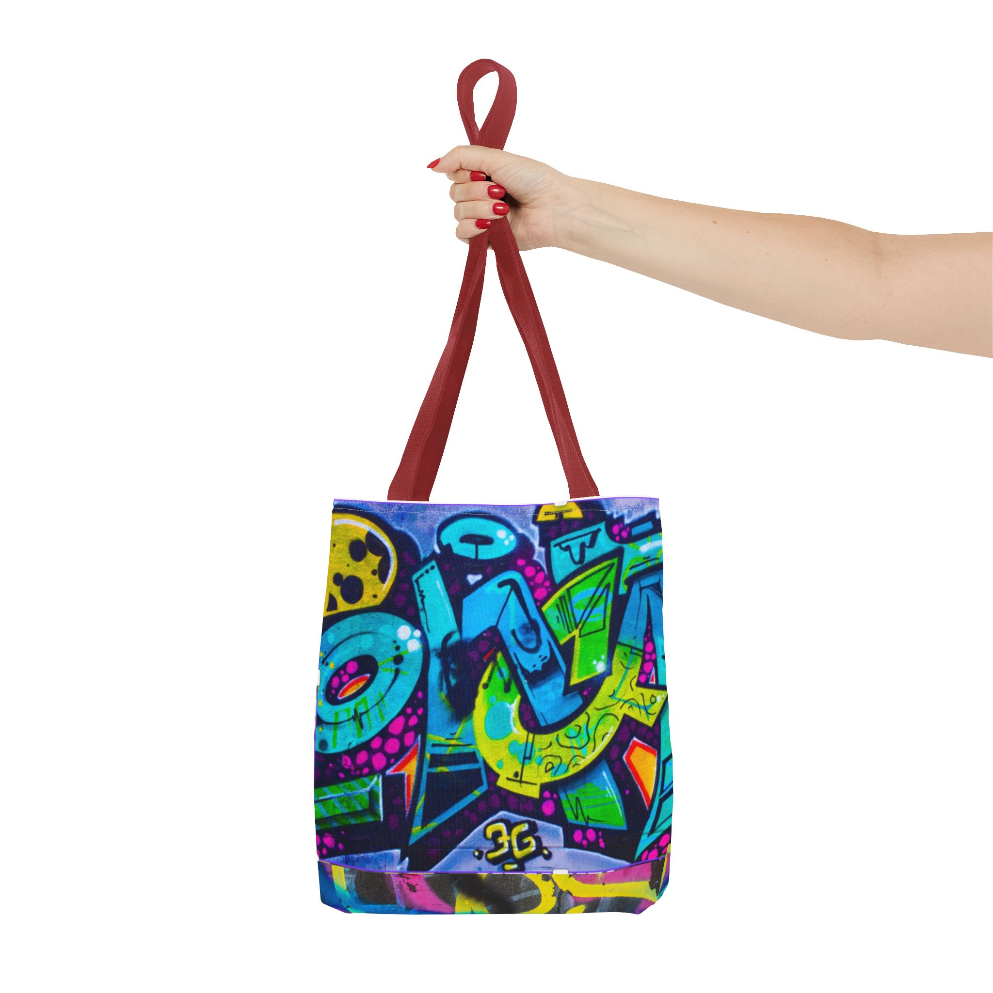 Graffiti Art Tote Bag — Colorful Street Style All-Over Print - Image 8