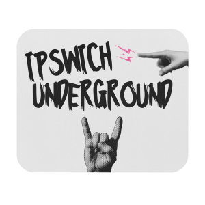 Ipswich Underground Mouse Pad — Rock Band Graphic Desk Mat