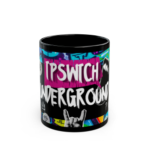 Solid Black Ipswich Underground Mug