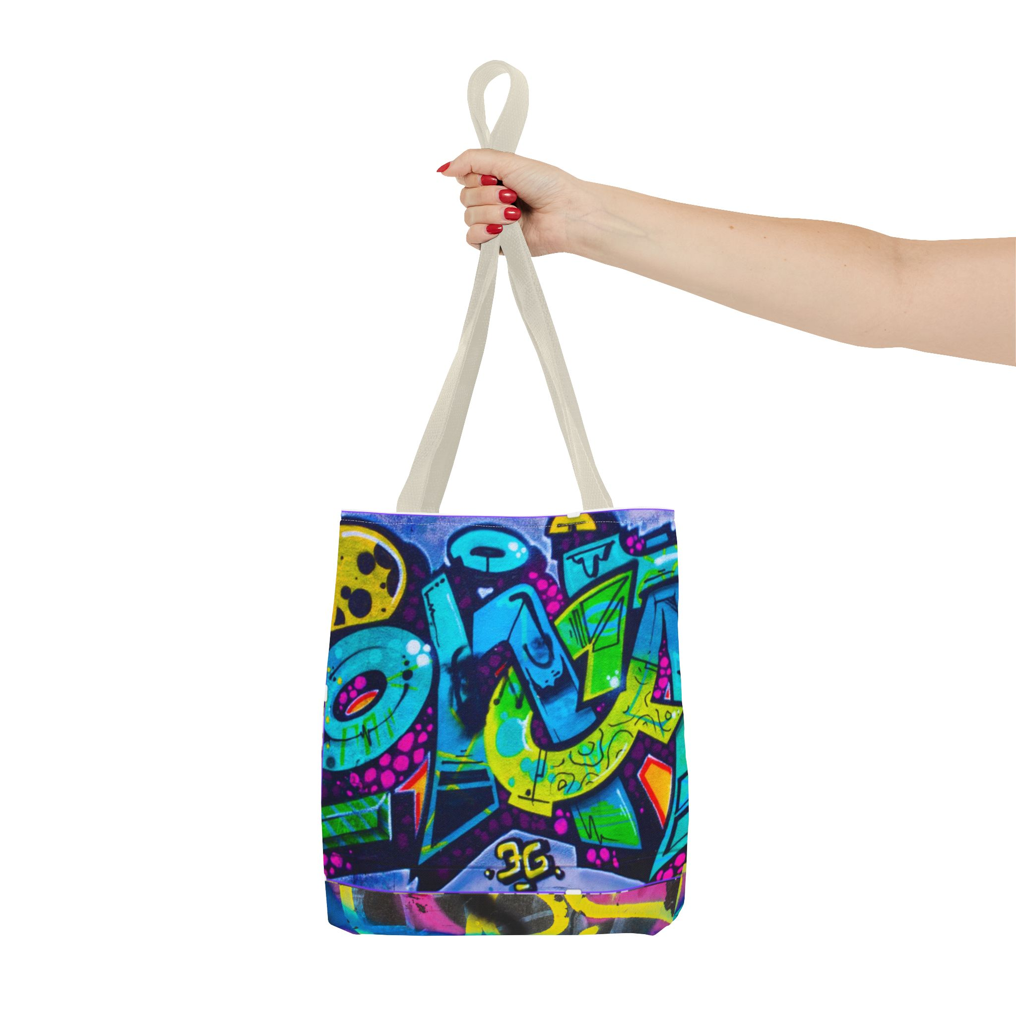 Graffiti Art Tote Bag — Colorful Street Style All-Over Print - Image 16